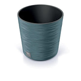 Prosperplast Furu Round Planter 25x25x24.7cm - Scandinavian Blue